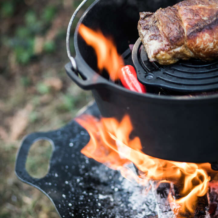 Petromax Feuertopf ft 12 mit Füßen 42 x 24 x 39 cm